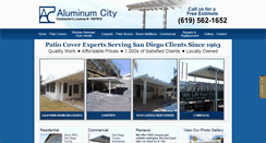 Desktop Screenshot of aluminumcity.com